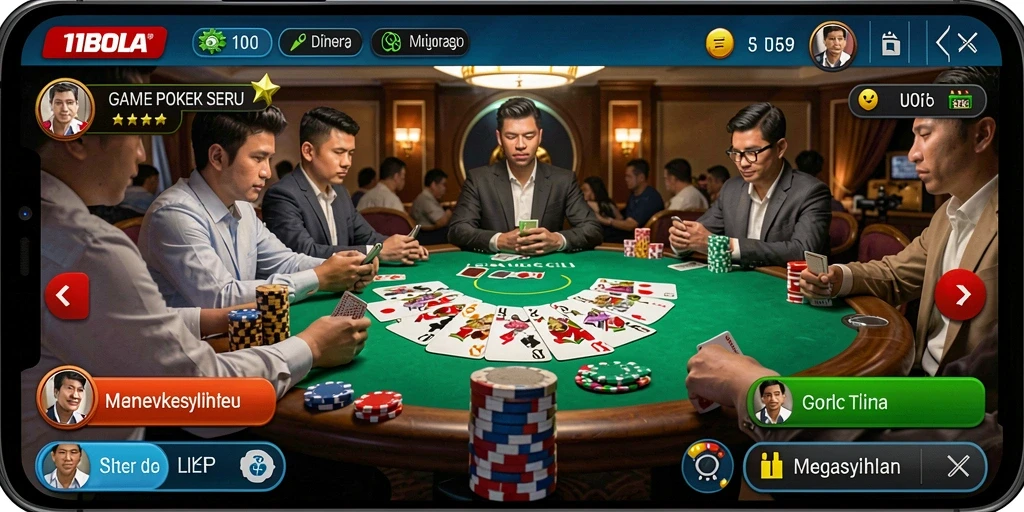 Tangkapan layar gameplay yang menarik di 11BOLA.