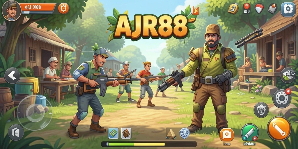 Tampilan gameplay AJR88 yang memukau di dunia simulasi.