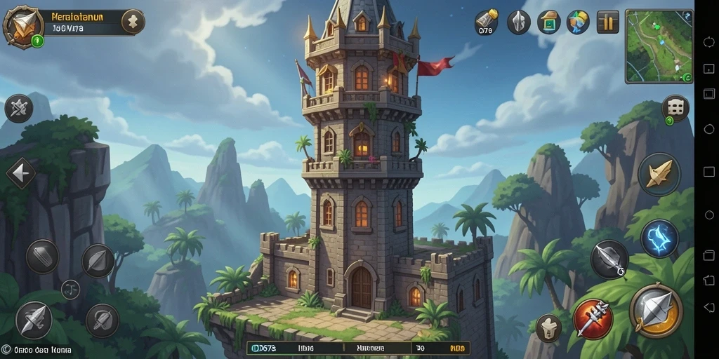 Tampilan gameplay menarik dari <strong>ID678</strong> dalam Tower Defense.