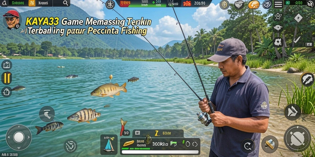Gameplay KAYA33 yang menawarkan pengalaman memancing yang seru.