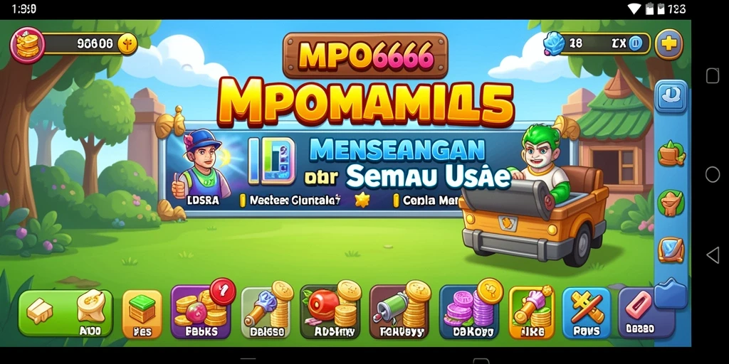 Screenshot MPO666 menampilkan gameplay Idle yang menarik dan sederhana.