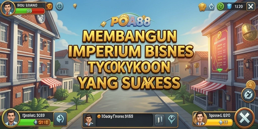 Screenshot gameplay POA88 yang menunjukkan strategi bisnis yang menarik.