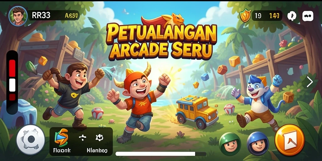 Gameplay mengasyikkan di RR33 dengan rintangan yang menantang.