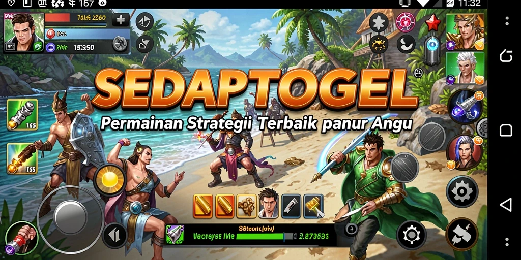 Tampilan gameplay SEDAPTOGEL yang menarik dan strategis.