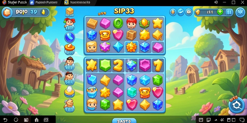 Tampilan gameplay SIP33 yang seru dan dinamis.