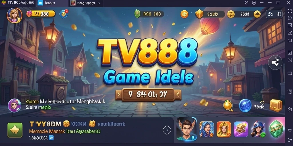 Tampilan gameplay <strong>TV888</strong> yang menawan dan menyenangkan.