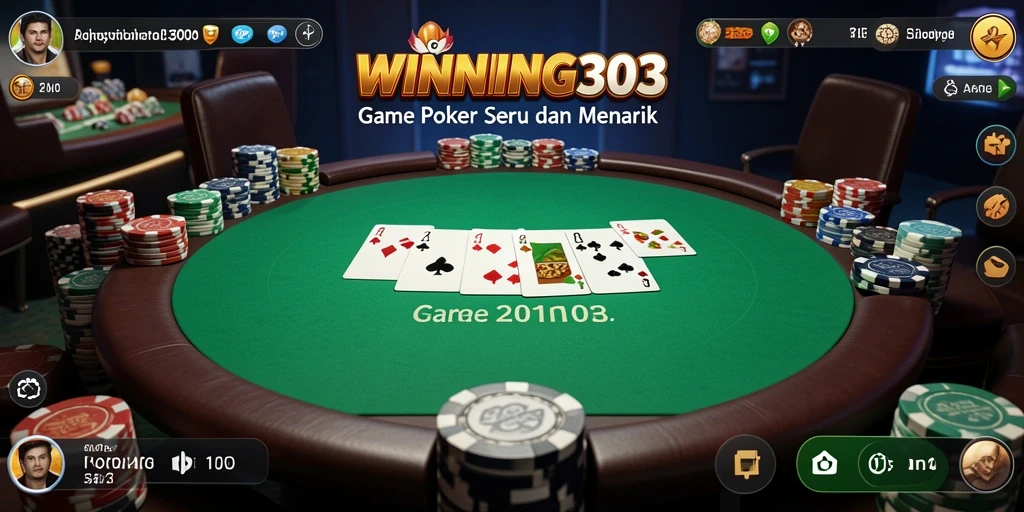 Gameplay menarik dari WINNING303 yang menampilkan suasana Poker yang penuh tantangan.
